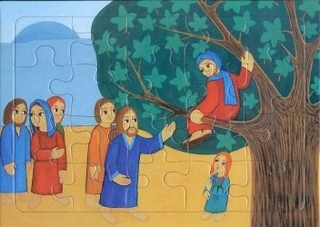 Jesus macht Zachäus froh - Puzzle