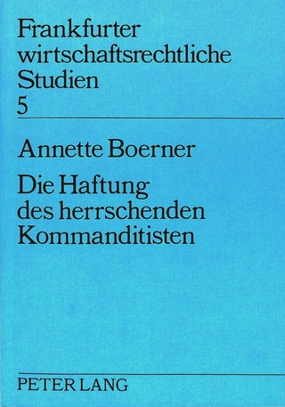 Die Haftung des herrschenden Kommanditisten
