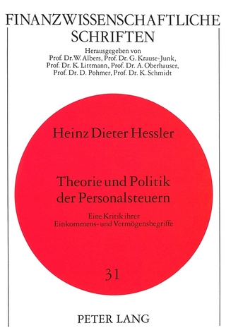 Theorie und Politik der Personalsteuern