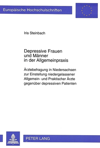 Depressive Frauen und Männer in der Allgemeinpraxis