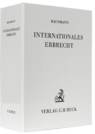 Internationales Erbrecht Leinen-Hauptordner