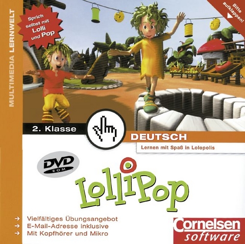 LolliPop Multimedia. Deutsch - Software f&uuml;r das Lernen zu Hause / 2. Schuljahr - DVD-ROM