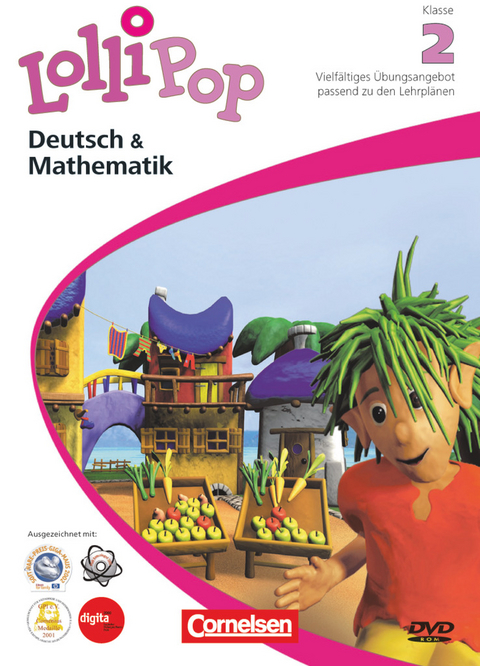 Lollipop Multimedia - Deutsch/Mathematik - Software f&uuml;r das Lernen zu Hause - 2. Schuljahr