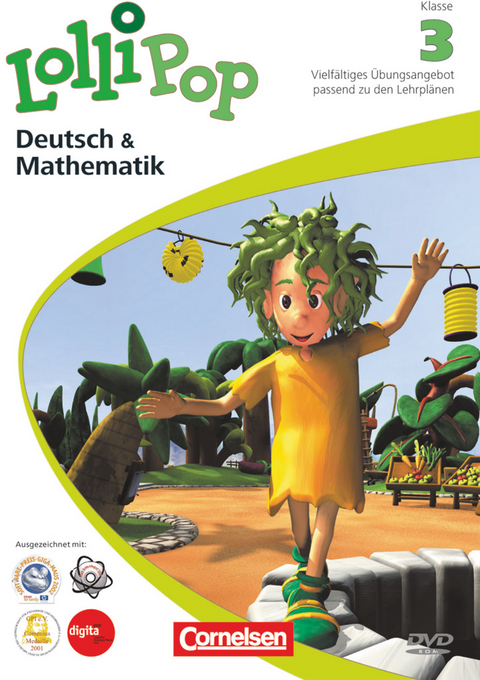 Lollipop Multimedia - Deutsch/Mathematik - Software f&uuml;r das Lernen zu Hause - 3. Schuljahr