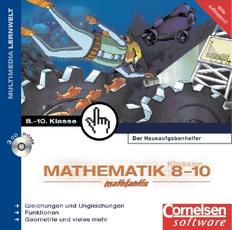Mathlantis - Paketangebote: Software f&uuml;r das Lernen zu Hause / 8.-10. Schuljahr - Algebra und Geometrie - J&uuml;rgen Ingold, Rolf Monnerjahn, Wolfgang Tews