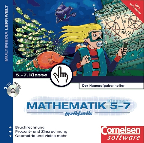 Mathlantis - Paketangebote: Software f&uuml;r das Lernen zu Hause / 5.-7. Schuljahr - Arithmetik und Geometrie - J&uuml;rgen Ingold, Rolf Monnerjahn, Wolfgang Tews