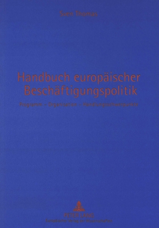 Handbuch europäischer Beschäftigungspolitik