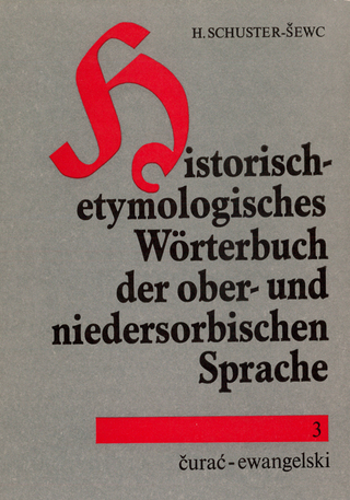 Historisch-etymologisches Wörterbuch der ober- und niedersorbischen Sprache