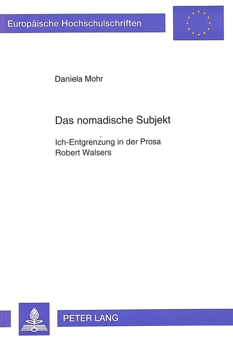 Das nomadische Subjekt - Daniela Mohr