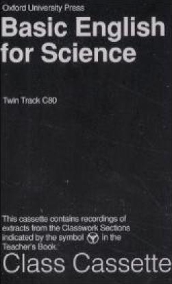 Basic English for Science, 1 Cassette