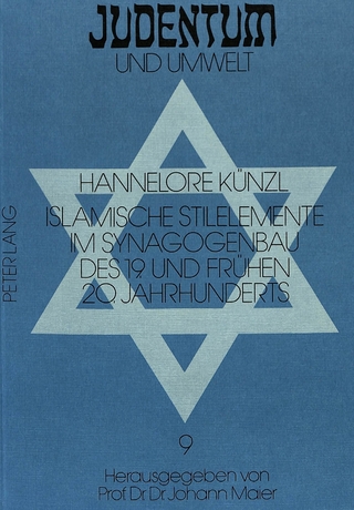Islamische Stilelemente im Synagogenbau des 19. und frühen 20. Jahrhunderts