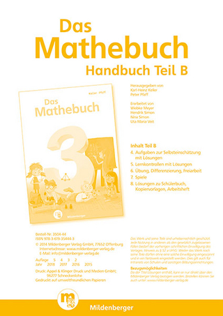 Das Mathebuch 3 – Handbuch Teil B · Ausgabe Bayern