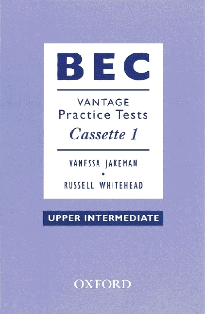 Business English Certificate - Practice Tests. Four Tests for the Cambridge Business English Certificate / Vantage - Audio-Kassetten - 