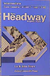 New Headway English Course. First Edition / Intermediate - Class Cassettes zum Student's Book - John Soars, Liz Soars