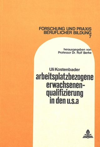 Arbeitsplatzbezogene Erwachsenenqualifizierung in den U.S.A.