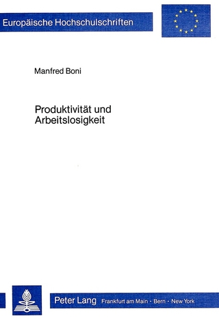 Produktivität und Arbeitslosigkeit