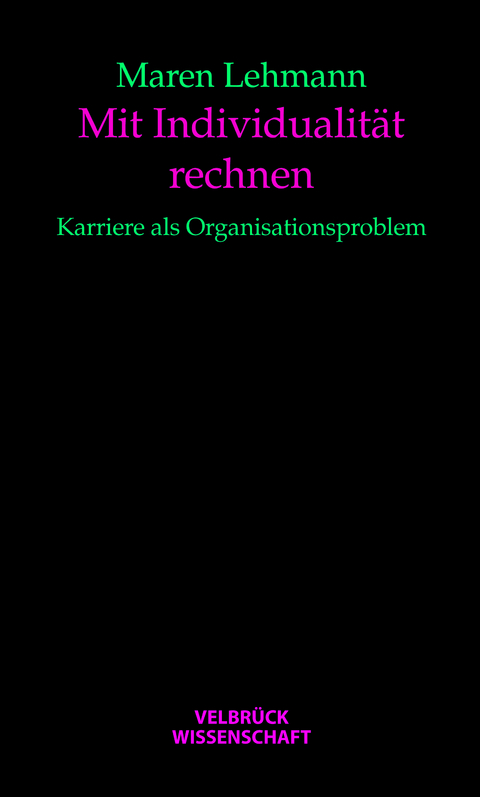 Mit Individualit&auml;t rechnen - Maren Lehmann