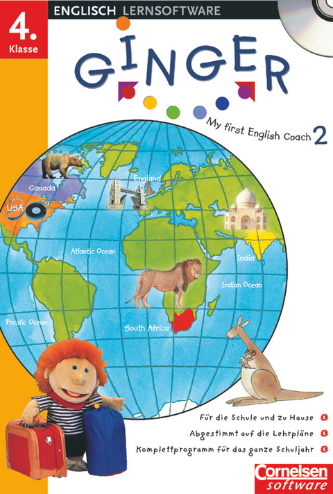 Ginger - Lehr- und Lernmaterial f&uuml;r den fr&uuml;h beginnenden Englischunterricht - Software - Bisherige Ausgabe - 4. Schuljahr