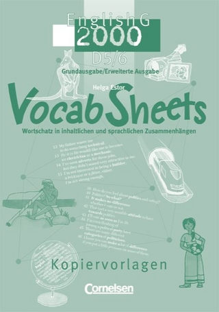 English G 2000. Erweiterte Ausgabe/Grundausgabe D / Band 5/6: 9./10. Schuljahr - Vocab Sheets