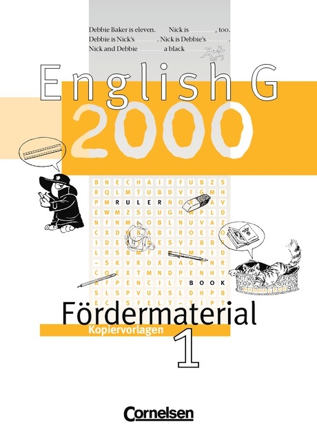 English G 2000 - Ausgabe A, B und D / Band 1: 5. Schuljahr - F&ouml;rdermaterial - Elke Elke Lehmann, Rebecca Robb Benne