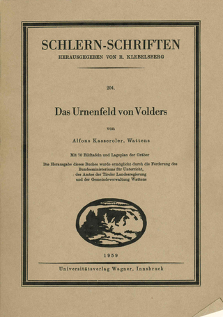 Das Urnenfeld von Volders