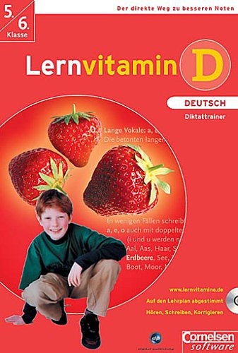 Lernvitamine - Lernvitamin D - Deutsch. Einfach bessere Noten / 5./6. Schuljahr - Diktattrainer
