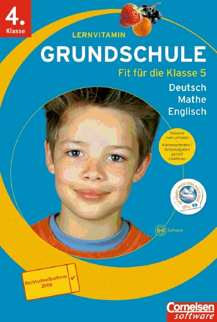 Lernvitamine / 4. Schuljahr - Kompletttrainer Deutsch, Englisch, Mathematik