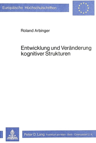 Entwicklung und Veränderung kognitiver Strukturen