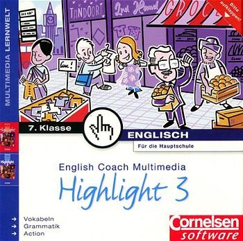 English Coach Multimedia - Vokabeln - Grammatik - Action. zu English... / Band 3: 7. Schuljahr - CD-ROM - James Pankhurst, Markus Ritter, Hartmut Steuber, Angelika Thiele