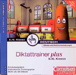 Diktattrainer plus / 5./6. Schuljahr - CD-ROM - Gerlinde Bauer, Antje Dohrn, Ilse Eif, Peter Kohrs, Guido K&ouml;nig, Wolfgang Pramper, Helmut Weyand