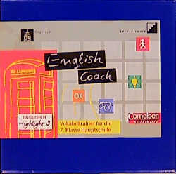 English Coach Vokabeltrainer für MS DOS, 1 Diskette (3 1/2 Zoll)