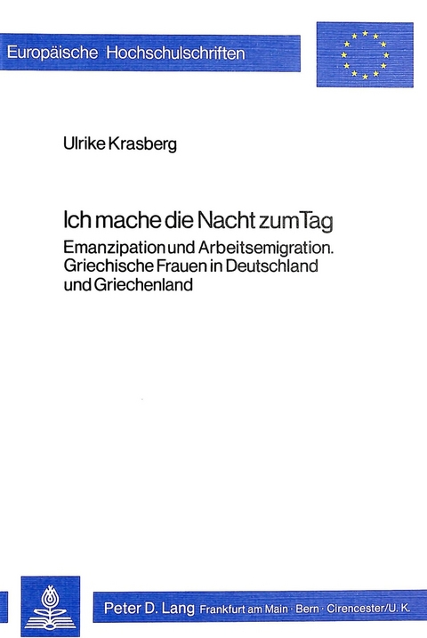 Ich mache die Nacht zum Tag - Ulrike Krasberg