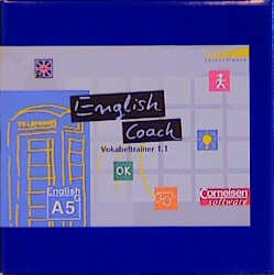 English Coach Vokabeltrainer für MS DOS, 1 Diskette (3 1/2 Zoll)