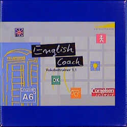 English Coach Vokabeltrainer für MS DOS, 1 Diskette (3 1/2 Zoll)