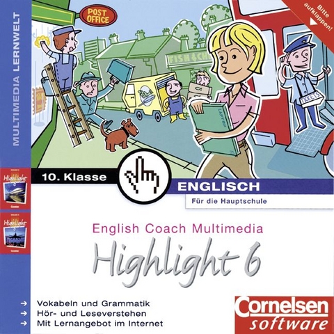 English Coach Multimedia - Vokabeln - Grammatik - Action. zu English H/Highlight (alle Ausgaben) - Version f&uuml;r zu Hause / Band 6: 10. Schuljahr - CD-ROM - James Pankhurst, Markus Ritter, Hartmut Steuber, Angelika Thiele