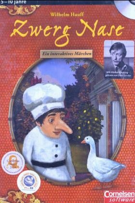 Zwerg Nase. Der Teufel mit den drei goldenen Haaren, 2 CD-ROMs - Wilhelm Hauff, Jacob Grimm, Wilhelm Grimm