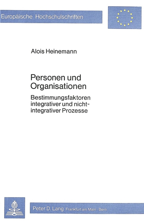 Personen und Organisationen - Alois Heinemann