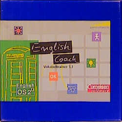 English Coach Vokabeltrainer für MS DOS, 1 Diskette (3 1/2 Zoll) - 