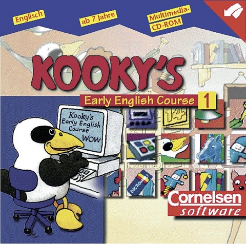 Kooky's Early English Course / Band 1 - Das Multimedia-Lernabenteuer f&uuml;r Kinder ab 7 Jahre - Irmgard H&uuml;ppe