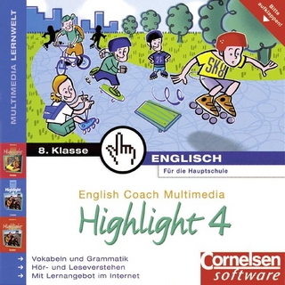 English Coach Multimedia - Vokabeln - Grammatik - Action. zu English H/Highlight (alle Ausgaben) - Version für zu Hause / Band 4: 8. Schuljahr - CD-ROM