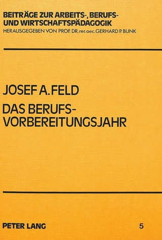 Das Berufsvorbereitungsjahr