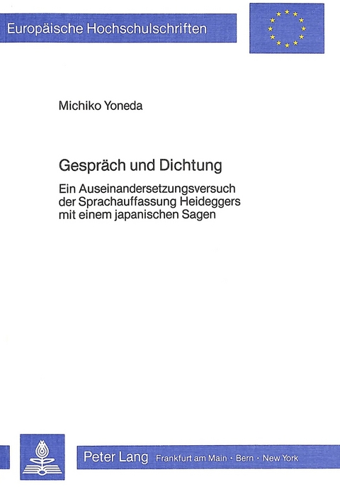 Gespr&auml;ch und Dichtung - Michiko Yoneda