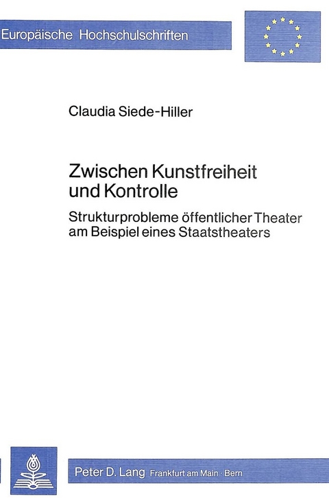 Zwischen Kunstfreiheit und Kontrolle - Claudia Siede-Hiller