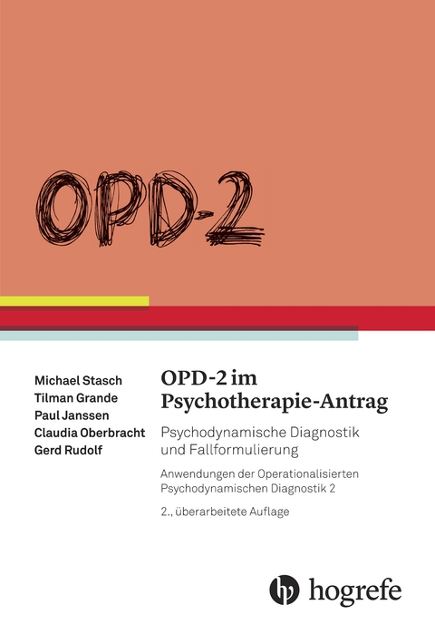 OPD-2 im Psychotherapie-Antrag - Stasch Michael