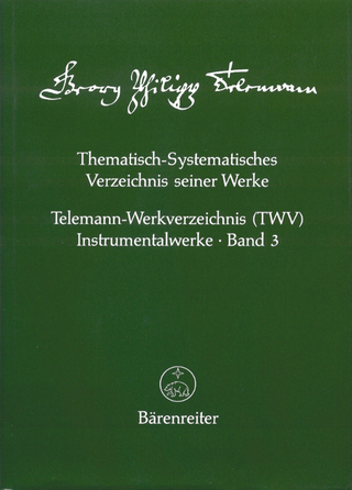 Thematisch-systematisches Verzeichnis seiner Werke / Thematisch-systematisches Verzeichnis seiner Werke, Band 1-3