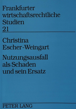 Nutzungsausfall als Schaden und sein Ersatz