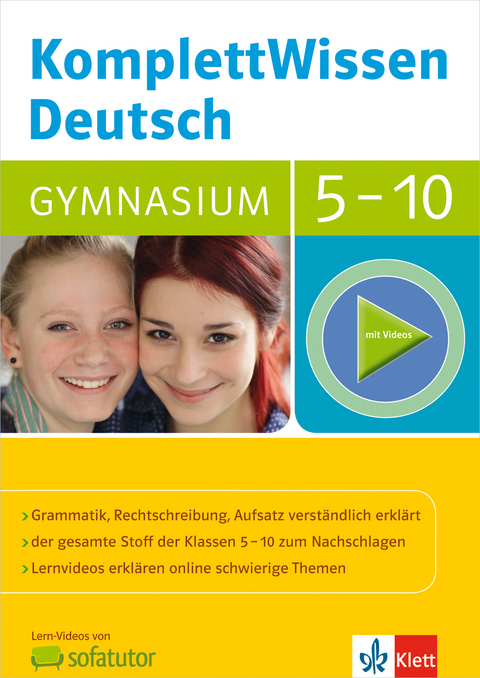 KomplettWissen Deutsch Gymnasium 5.-10. Klasse - Sonja Alof, Astrid Wilmot-G&uuml;nther
