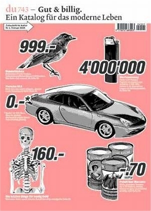 du - Zeitschrift für Kultur / Gut & billig