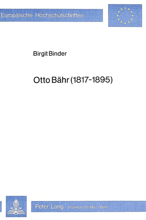 Otto B&auml;hr (1817-1895) - Birgit Binder