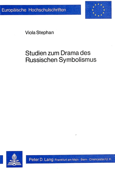 Studien zum Drama des russischen Symbolismus - Stephan Viola